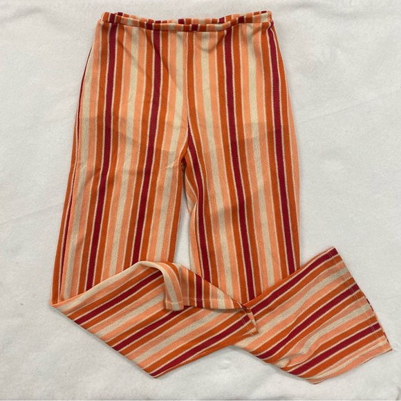 Free People Bridget Sunset Stripe Pants Medium - Picture 2 of 10